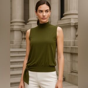 Lauren Ralph Lauren Olive Green Tank Top
